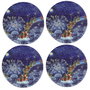 Hermia Salvamanteles Individuales Multicolor de 37 cm (4 piezas)